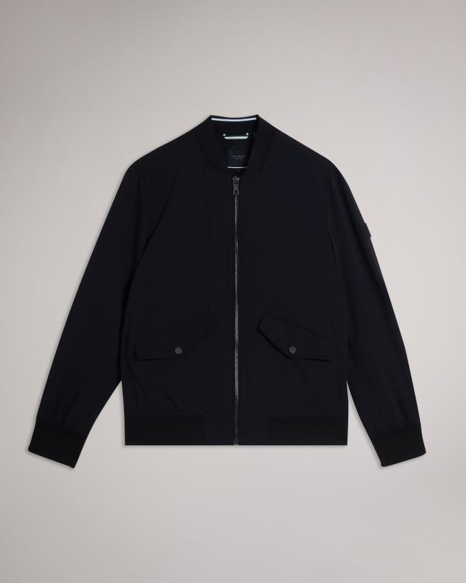 Veste Ted Baker Twill Bomber Noir Homme | ULK-16643786